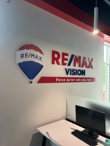 Logo 3D - Remax Vision