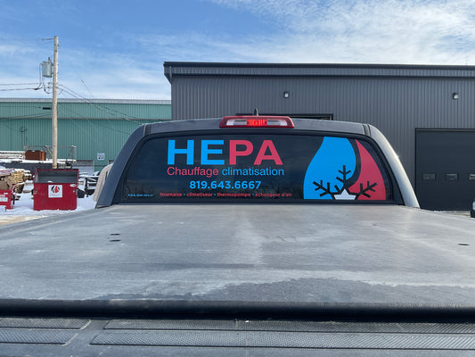 Lettrage de Camion - HEPA