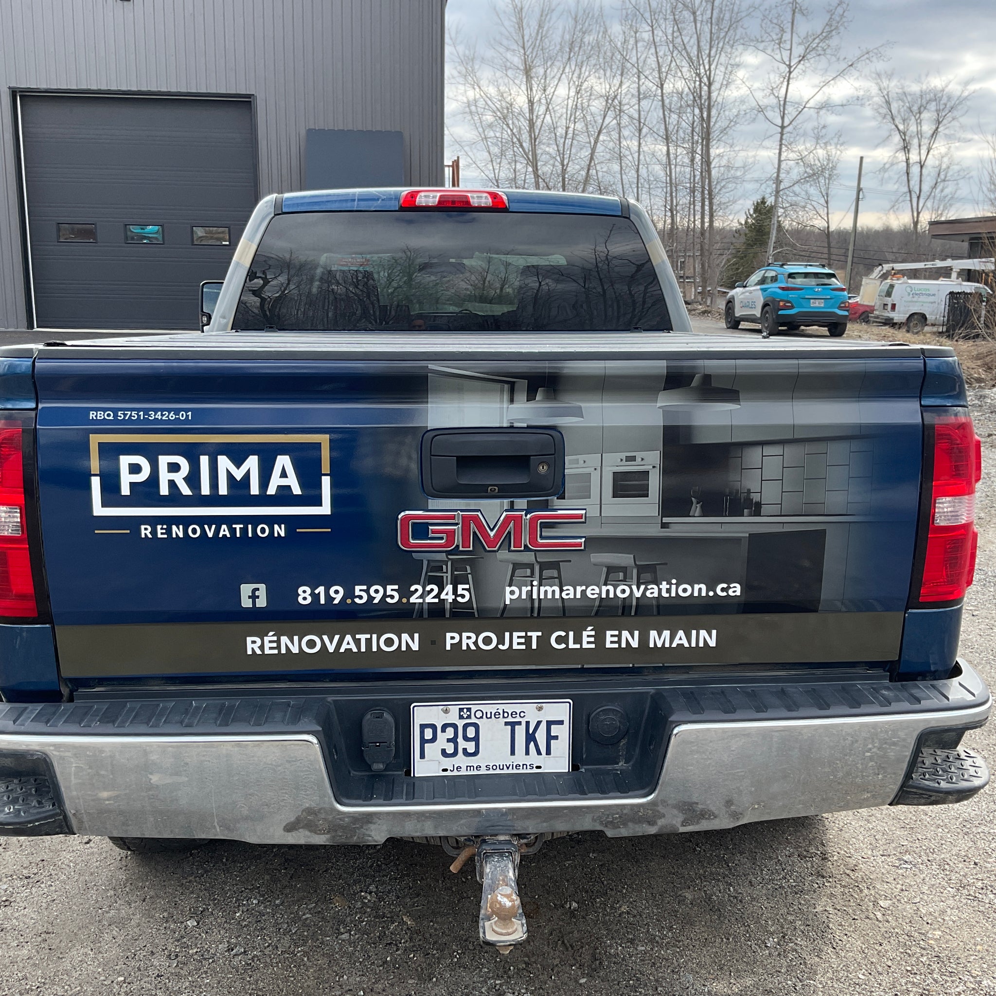Lettrage de Camion - PRIMA