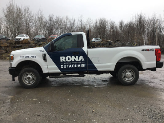 Lettrage de Camion - Rona Outaouais