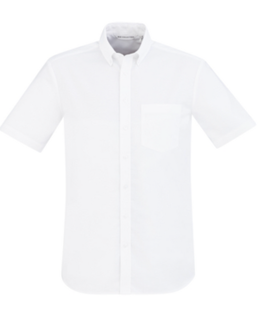Short-sleeved polo shirt - Oxford