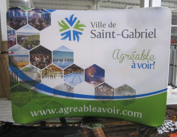 KIOSK IN TUBES - CURVED 8' 10' and 20'