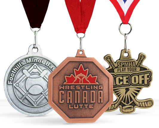 Classic personalized medals