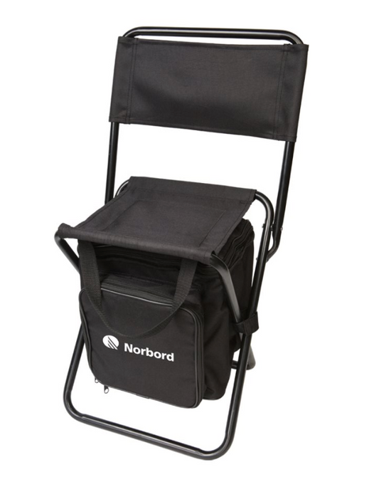 Camping chair with cooler