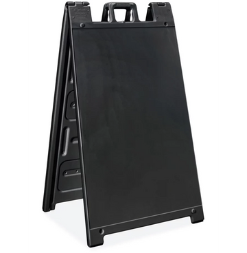 Enseigne en A - plastique