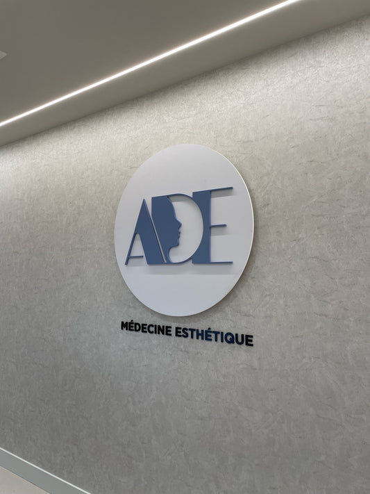 Logo 3D - Clinique esthétique ADE