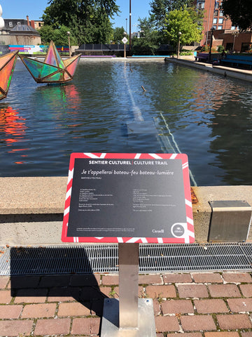 Signalisation extérieure - Sentier culturel - Ville de Gatineau