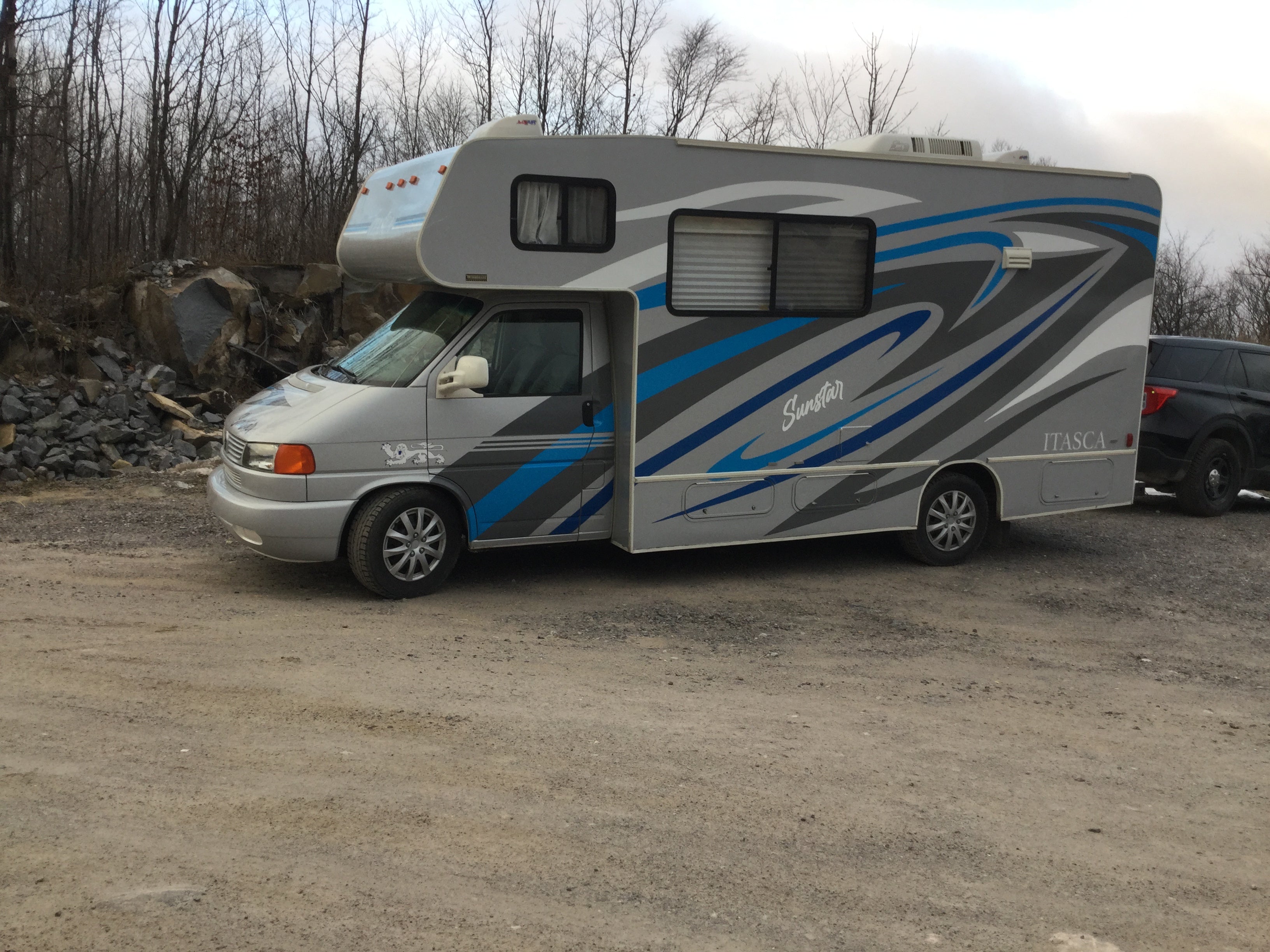 Grey Rv Wrapping RV Wrapping for Protection, Customization, and Branding