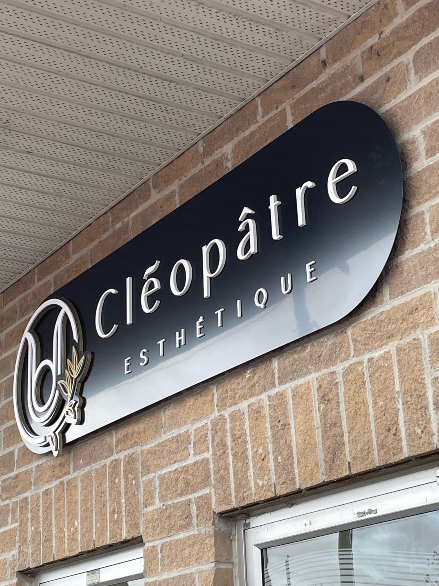 Enseigne 3D - Cléopâtre Esthétique