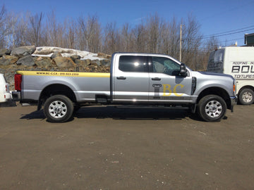 Wrap truck - BC Construction