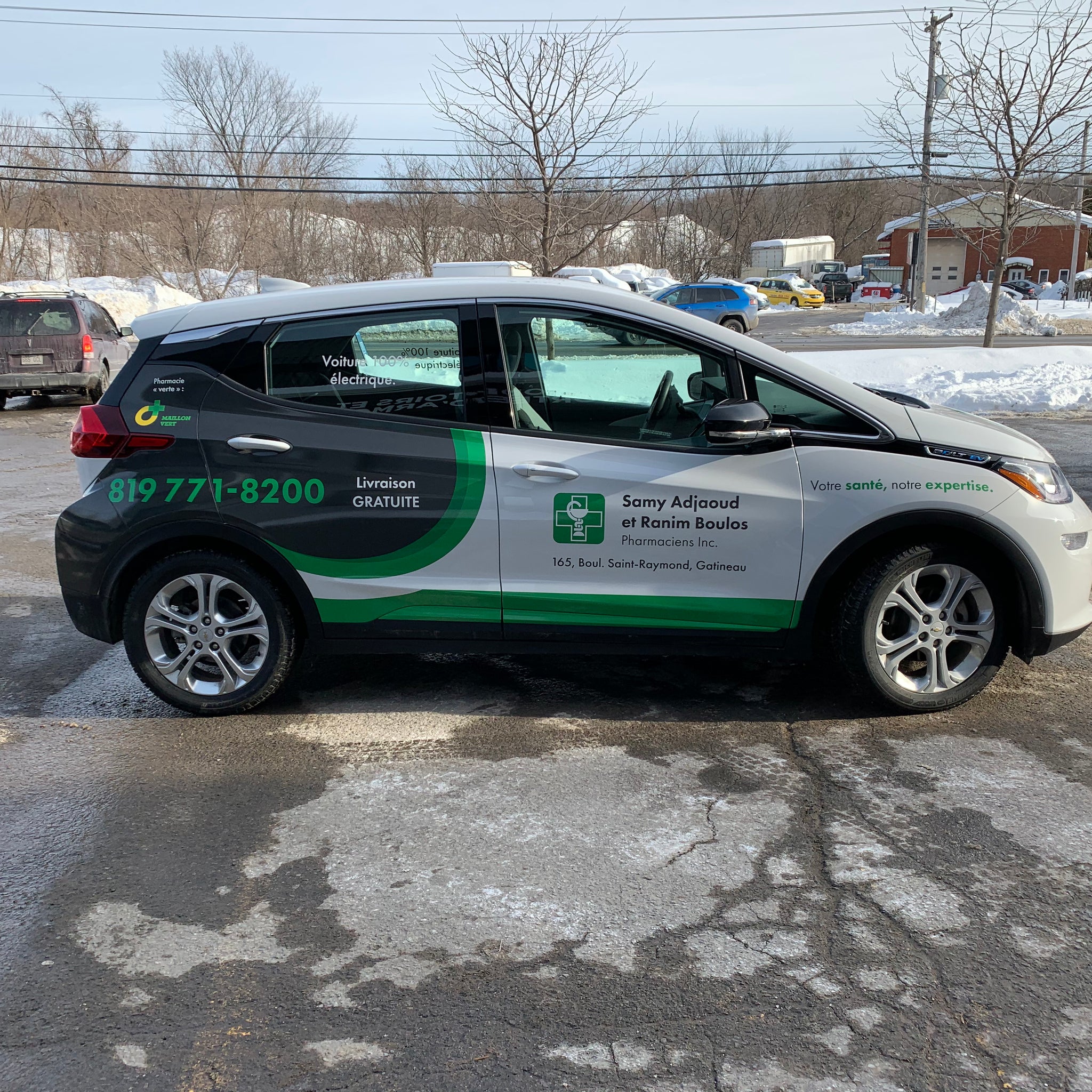 Vehicule Wrap of Car