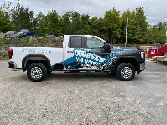 Wrap truck - Cantley Snow Race