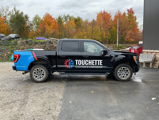 Wrap truck - Touchette