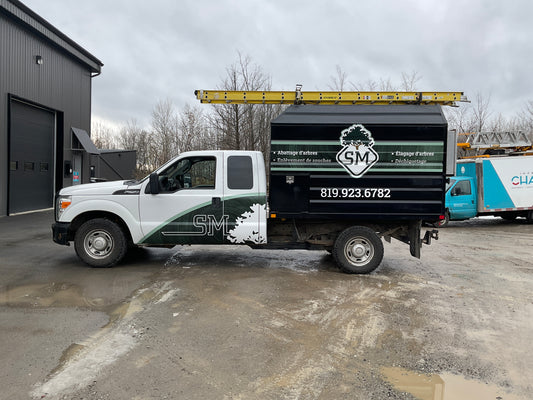 Lettrage de Camion - Service d'arbre SM