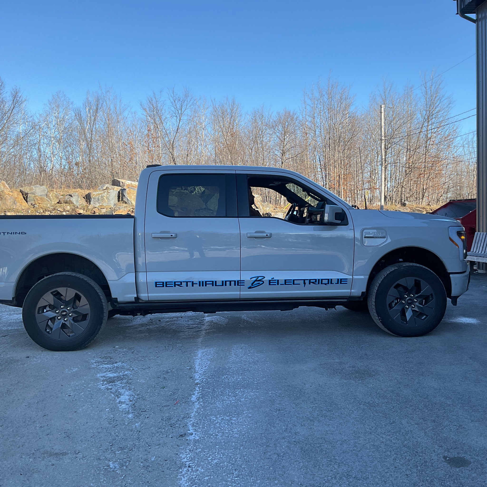 Wrap de Camion - Berthiaume Electrique