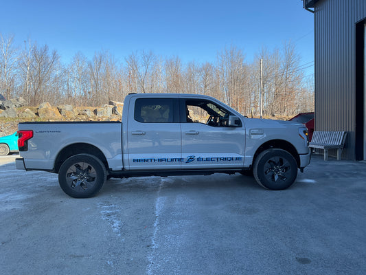 Wrap de Camion - Berthiaume Electrique