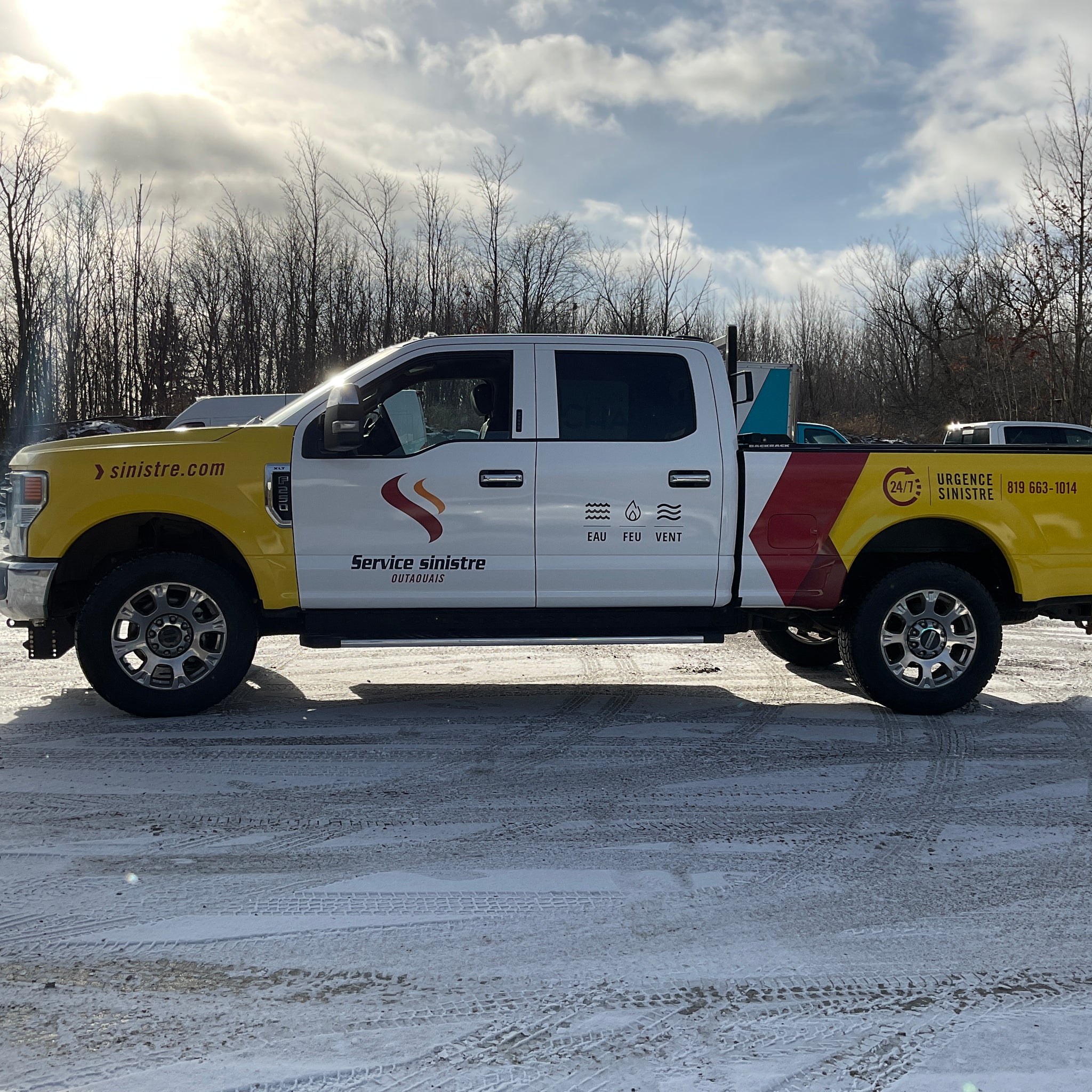 Wrap de Camion - Service Sinistre