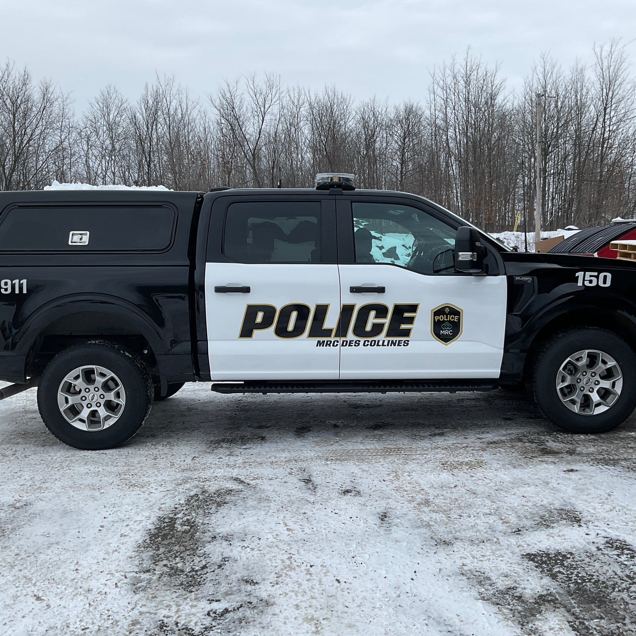 Lettrage de Camion - Service de police de la ville de Gatineau