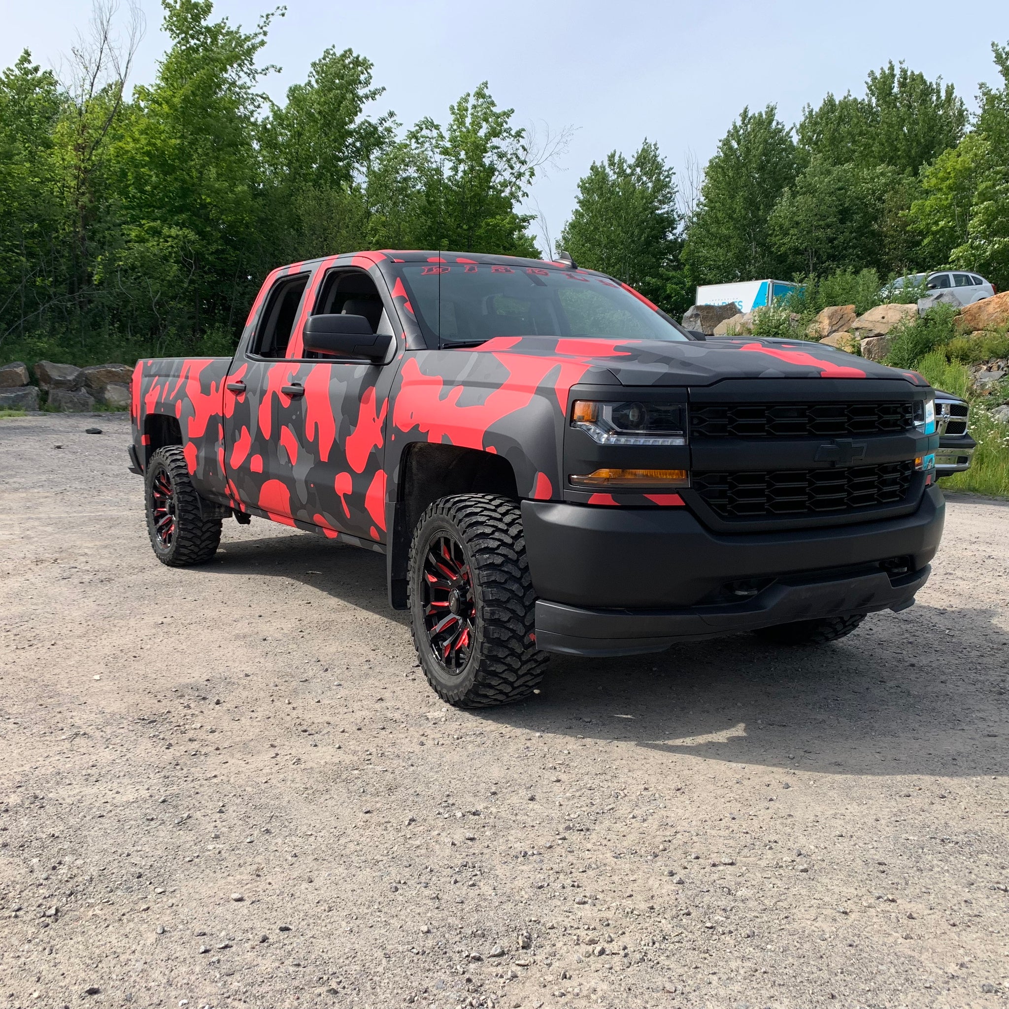 Vehicule Wrap pickup