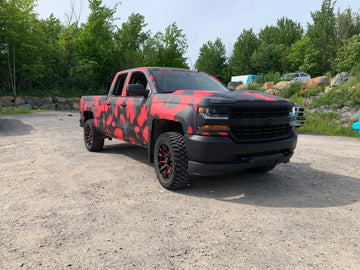 Vehicule Wrap pickup