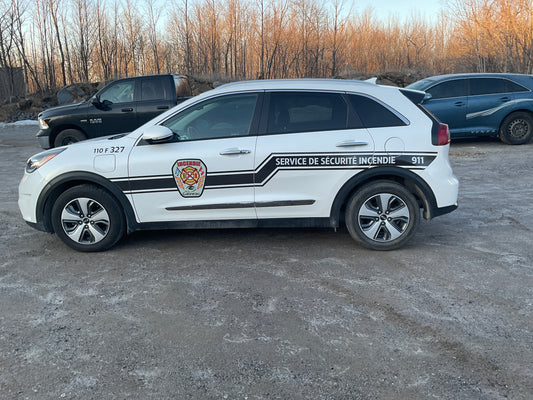 Wrap of SUVs - Fire Department