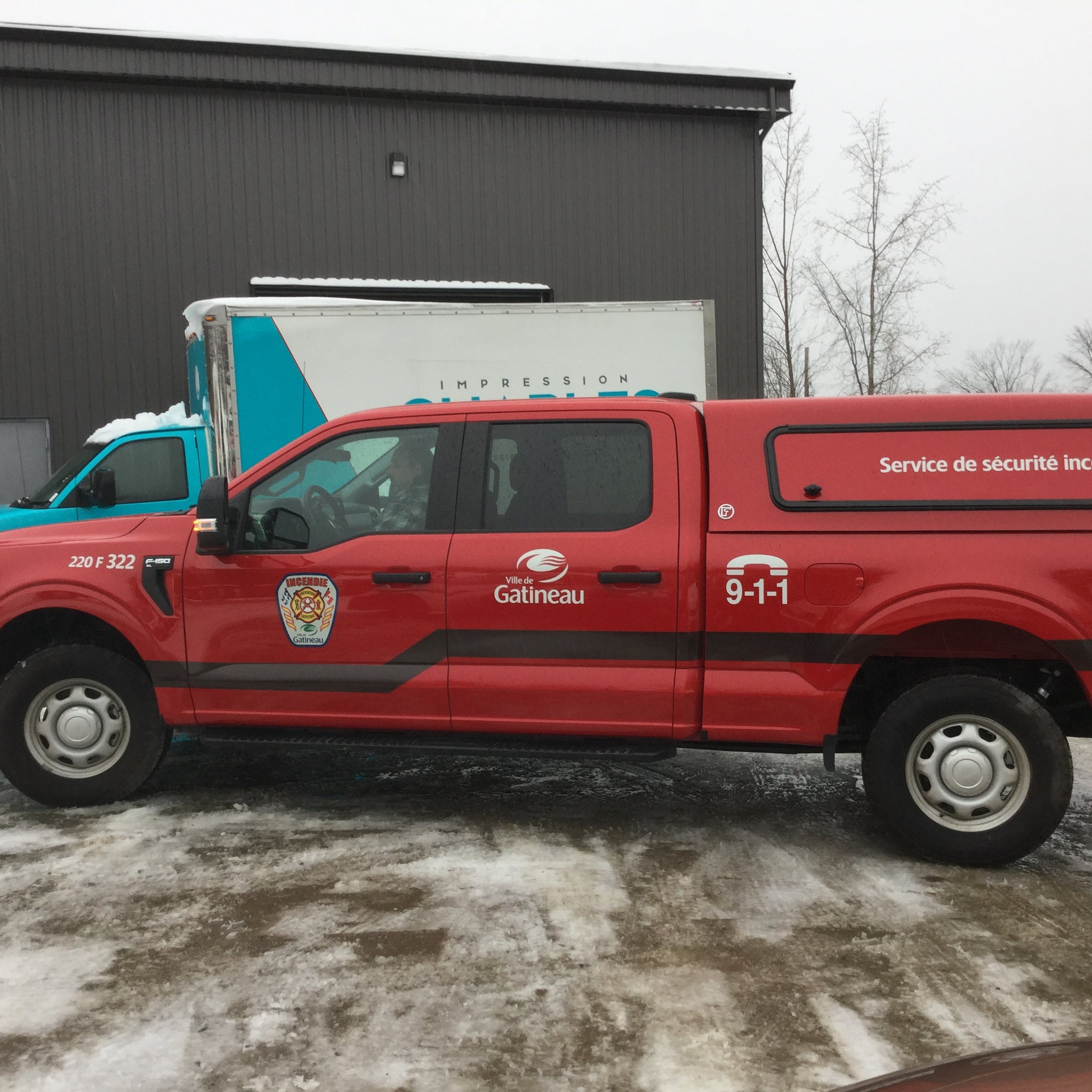 Vehicule Wrap Emergency vehicle