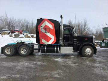 Lettrage de camion lourd - Scaffoldtech