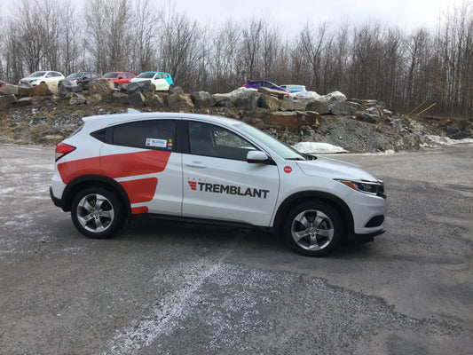 Lettrage VUS - Taxi Tremblant