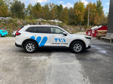 Lettrage de VUS - TVA Gatineau/Ottawa