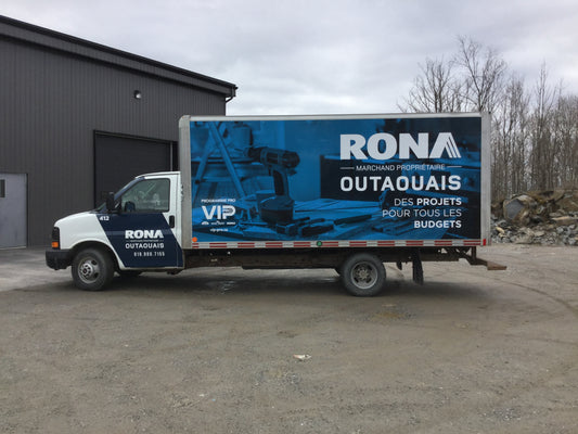Wrap Cube van - Rona Outaouais