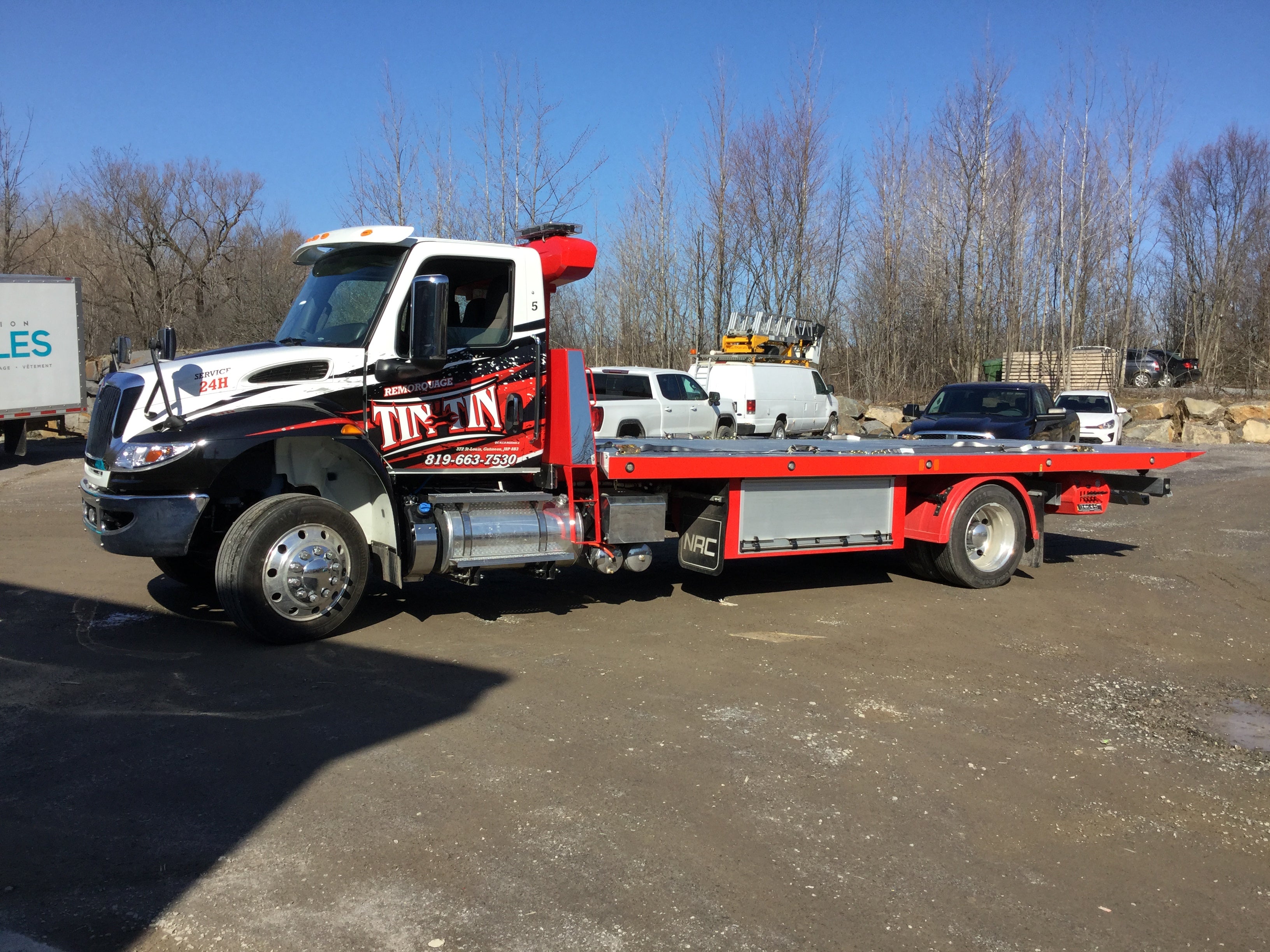 Wrap Heavy truck - Tin-tin towing