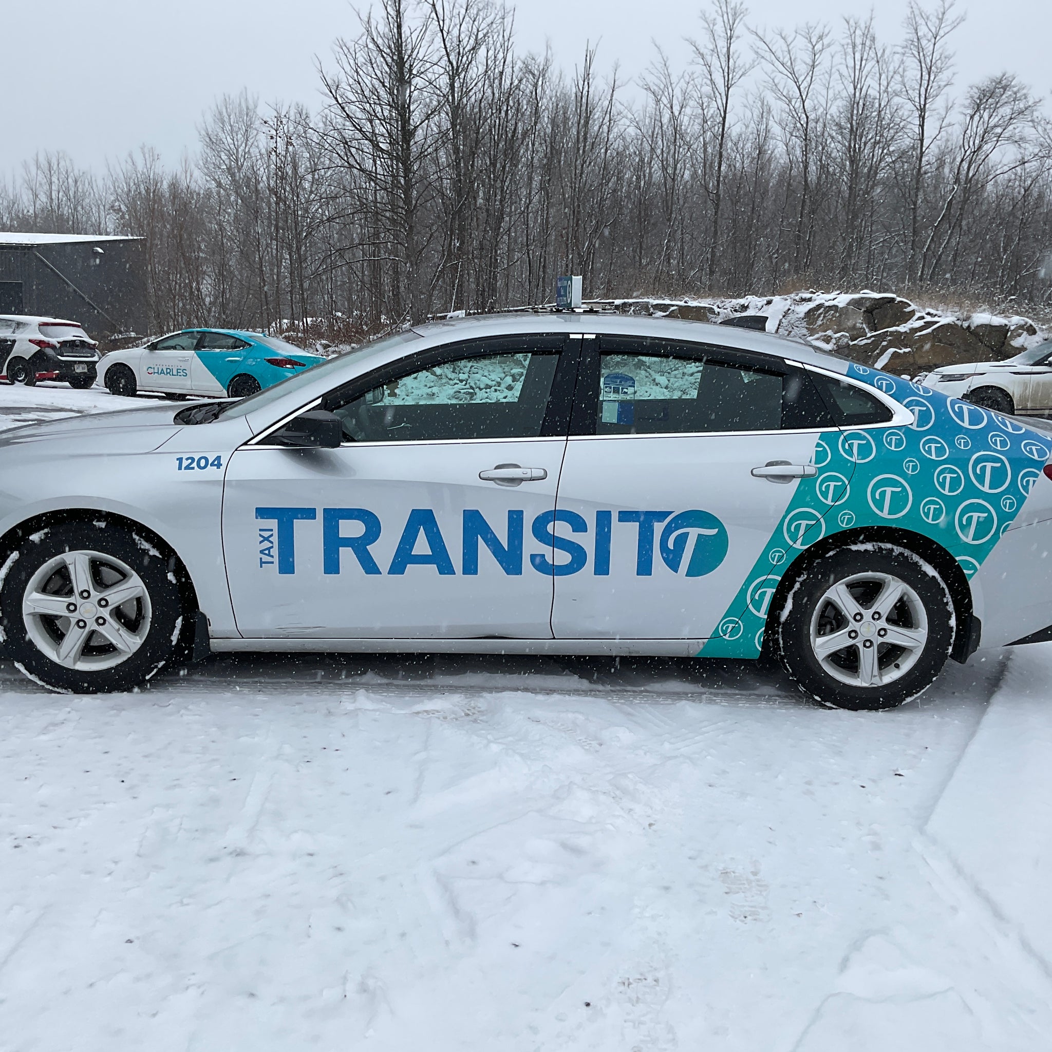 Lettrage de voiture - Groupe Transit