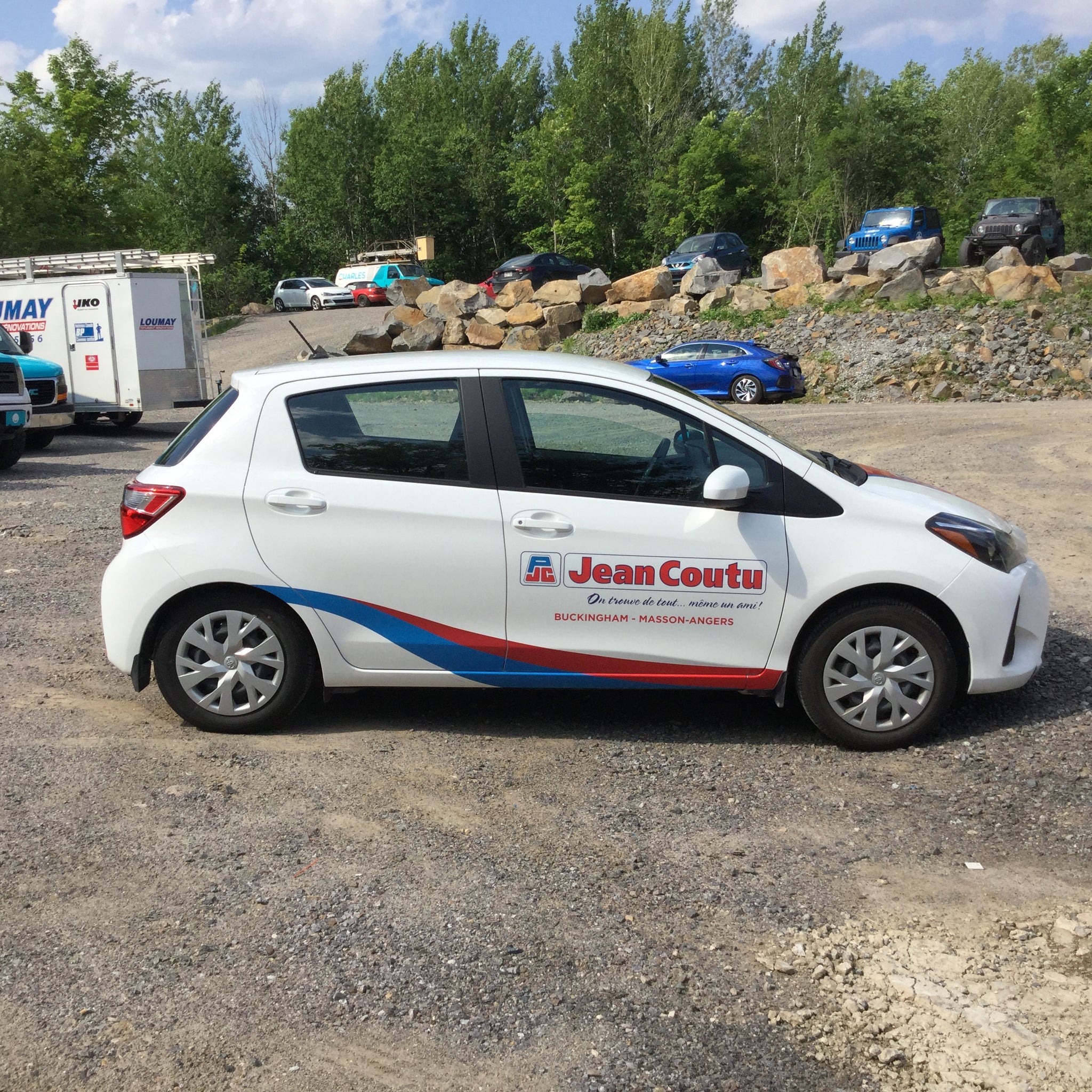 Lettrage Voiture - Pharmacie Jean-Coutu