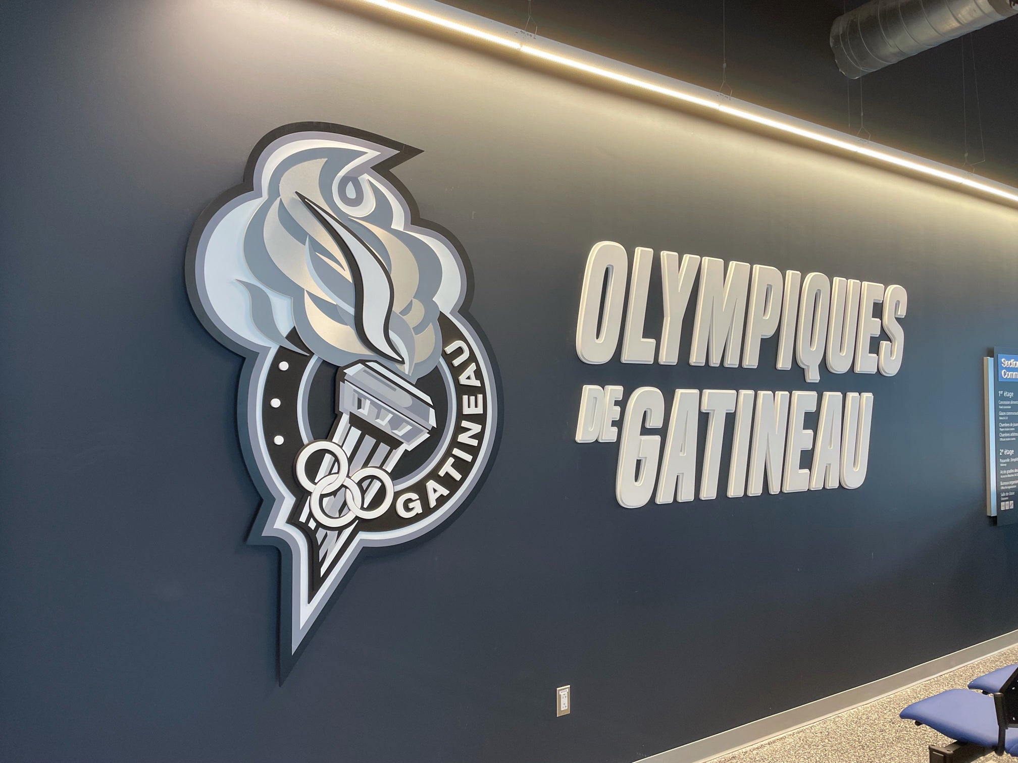 3D Logo - Gatineau Olympiques