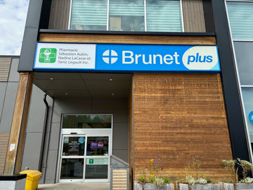 Enseigne lumineuse - Pharmacie Brunet