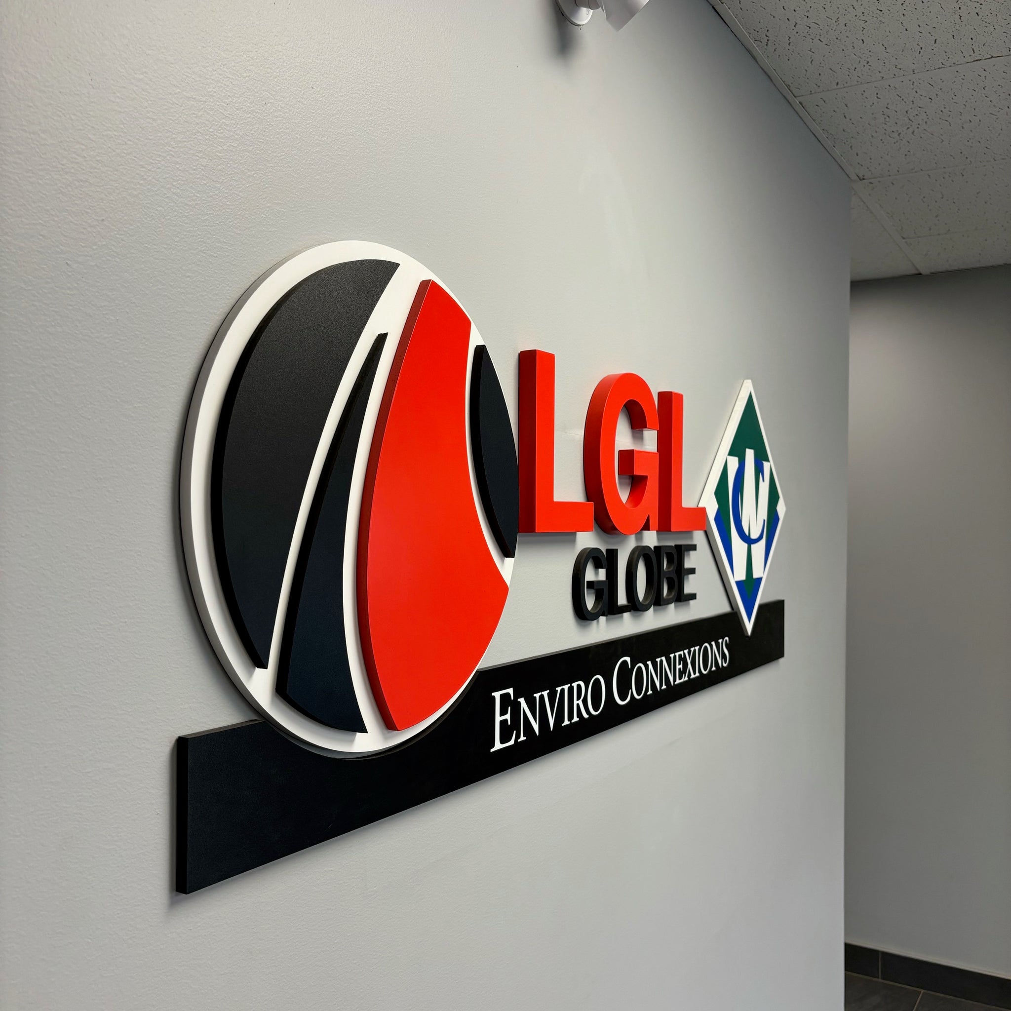 Logo 3D - LGL Globe