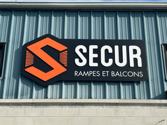 Logo 3D - Secur rampes et balcons