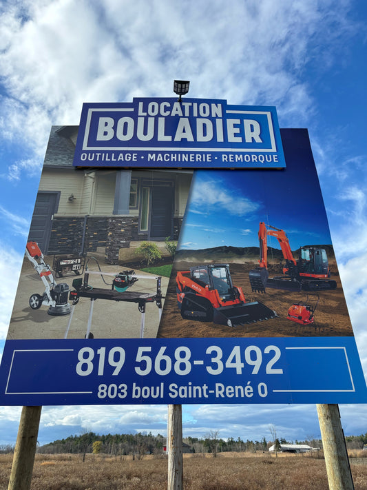 Affiche billboard - Location Bouladier