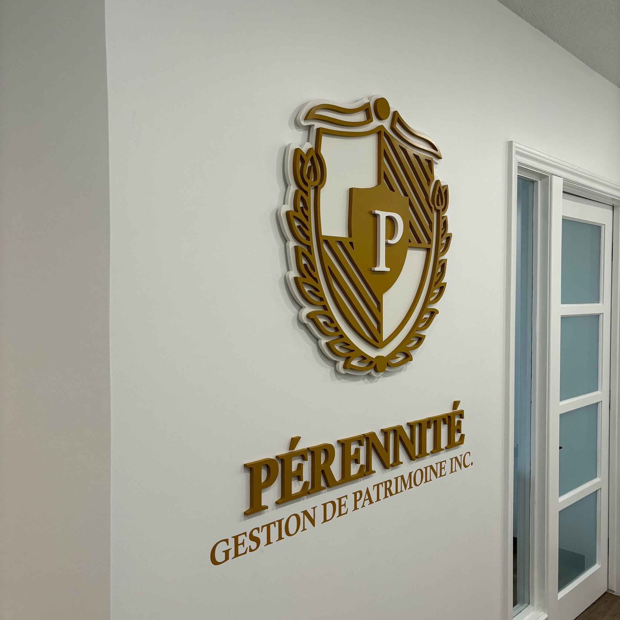 Logo 3D - Pérennité - gestion de patrimoine